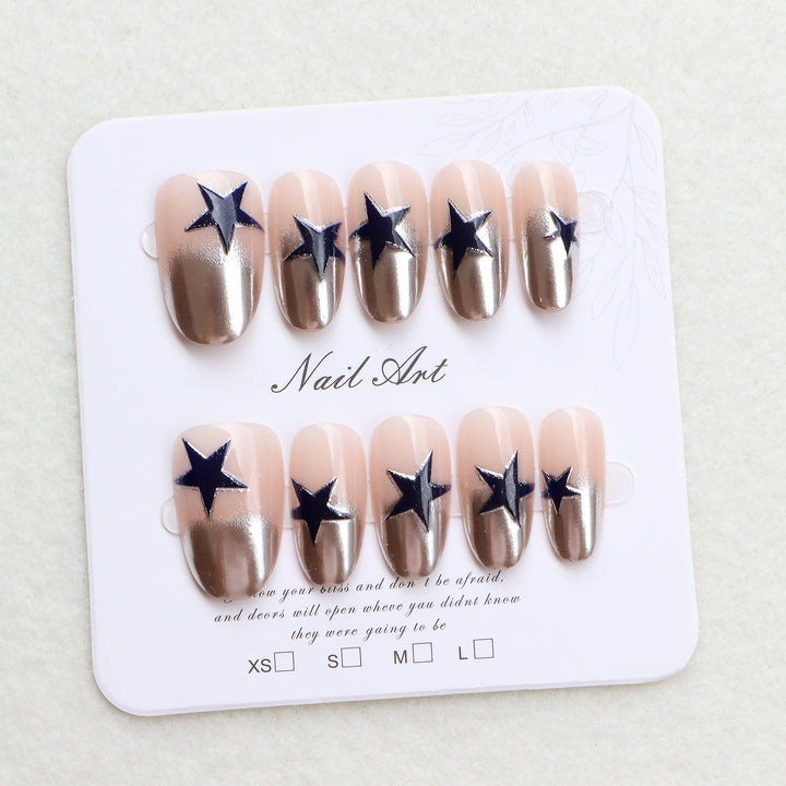 Stylish Press-On Nail Art Stornfield