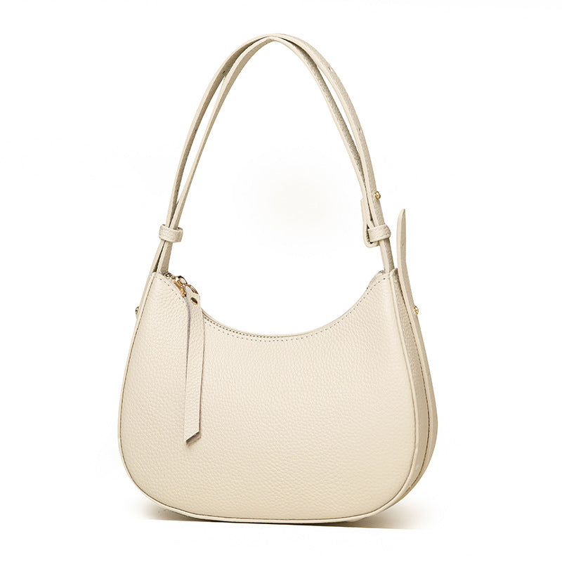 Stylish Pebbled Leather Hobo Bag Stornfield