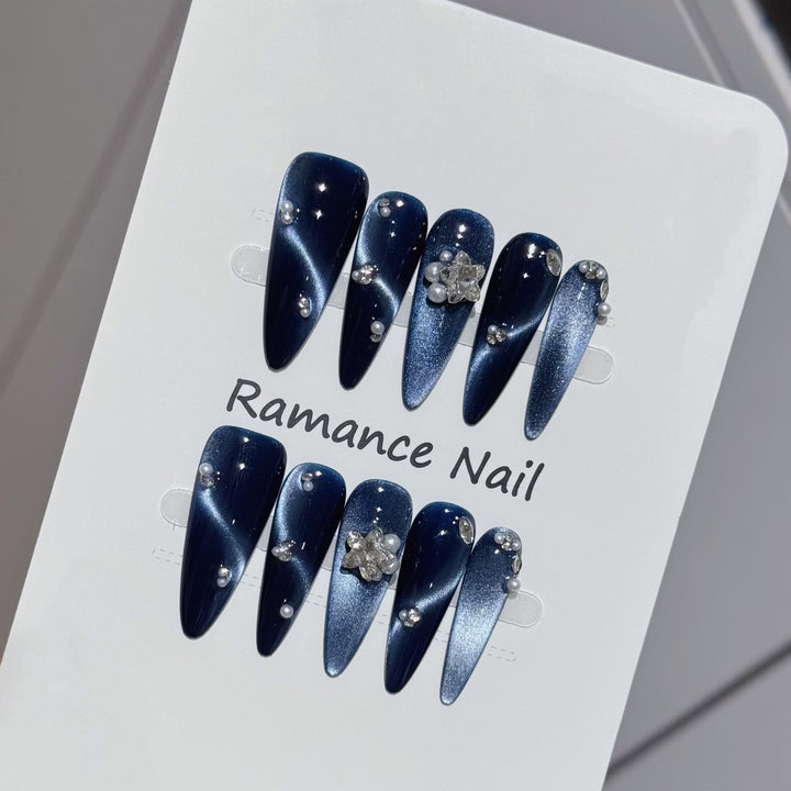 Decorative Press-On Nail Enhancements Stornfield