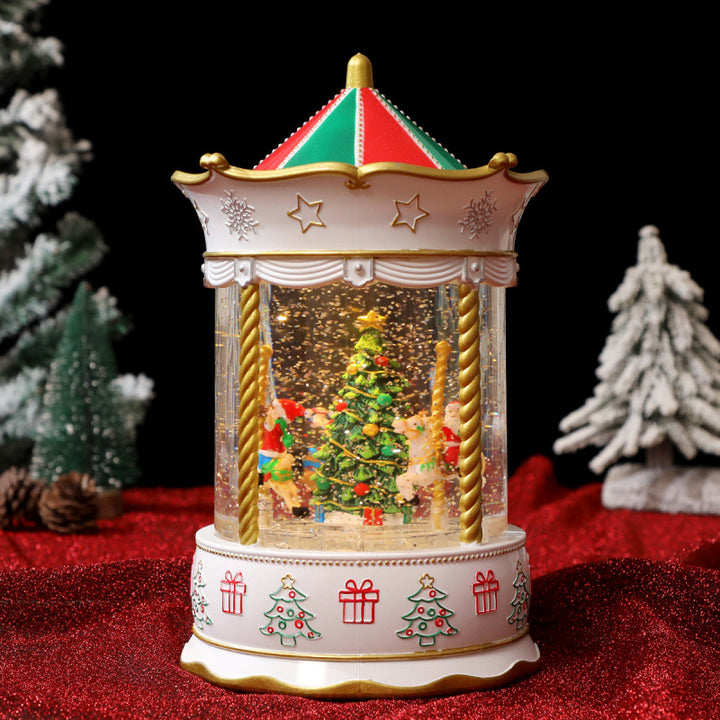 Nostalgic Christmas lantern with moving scenes Stornfield