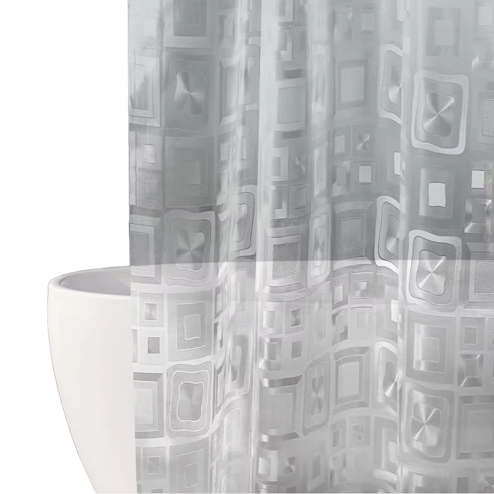 Sheer Geometric Window Curtain Stornfield