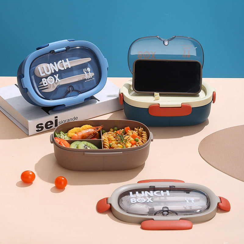 Insulated Multi-Compartment Lunch Box