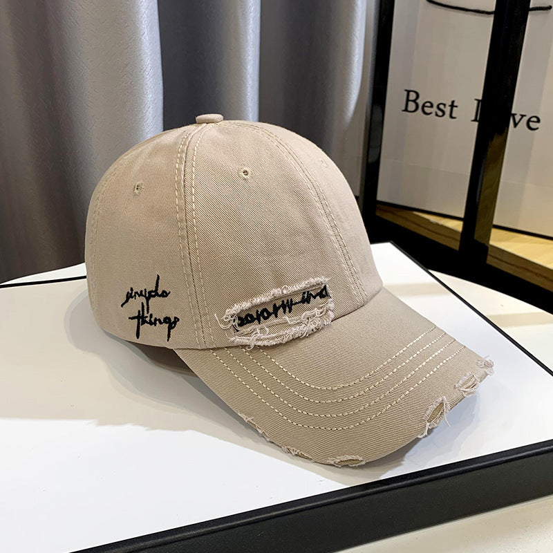 Unisex Distressed Graphic Baseball Hat Stornfield