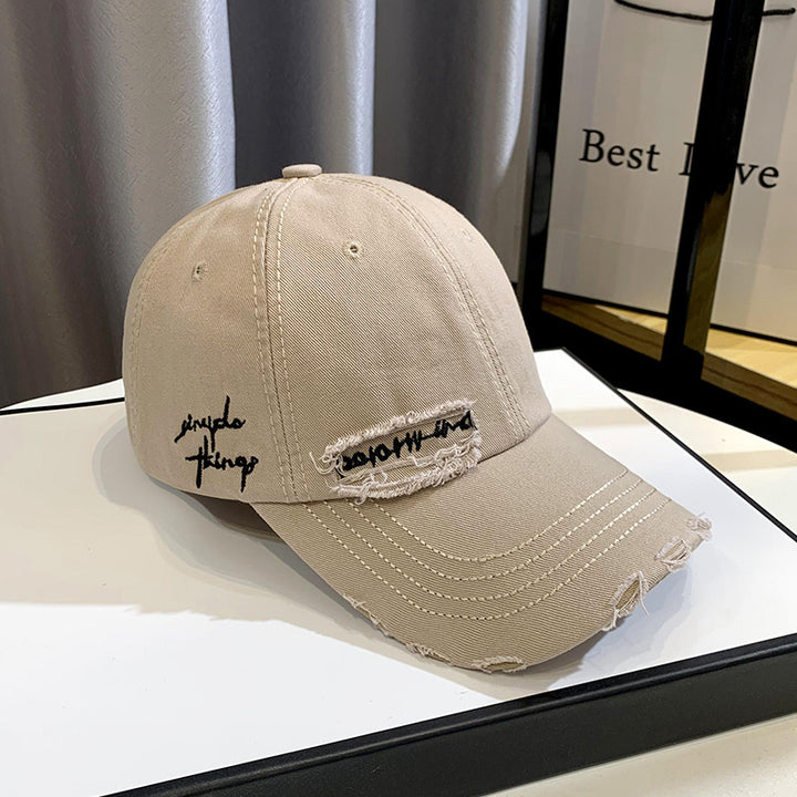 Unisex Distressed Graphic Baseball Hat Stornfield