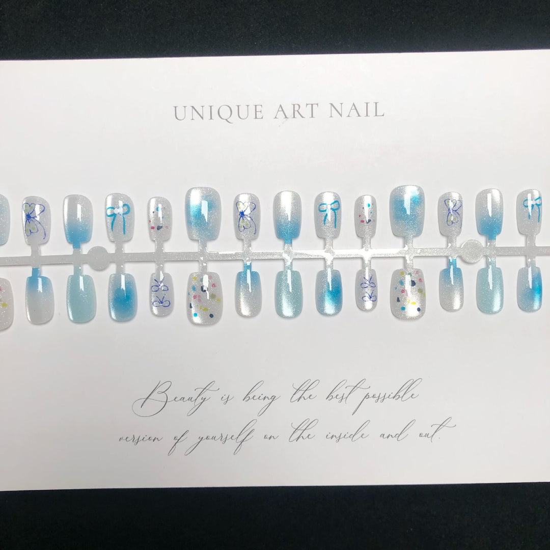 Decorative Press-On Nail Art Set 1790745422