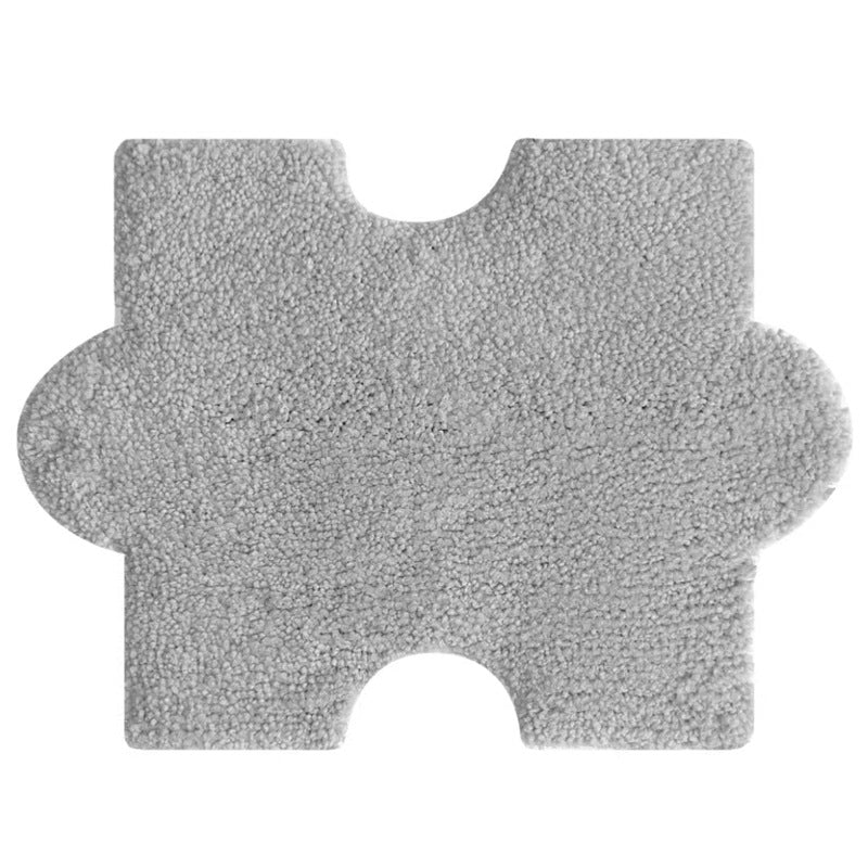 Soft Plush Puzzle-Shaped Bath Mat