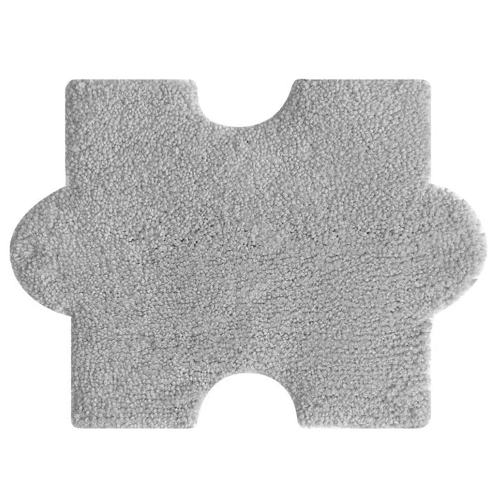 Soft Plush Puzzle-Shaped Bath Mat