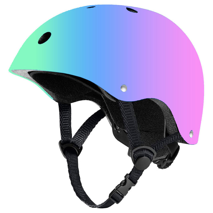multi sport protective skate and cycling helmet with EPS impact foam and adjustable chin strap Stornfield