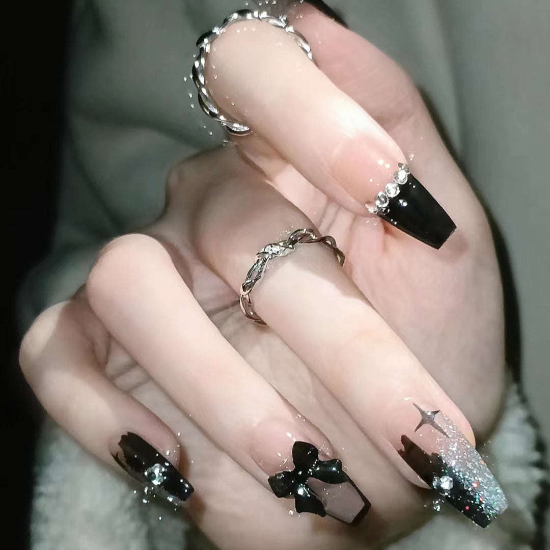 Stylish Long Coffin Nail Extensions Stornfield