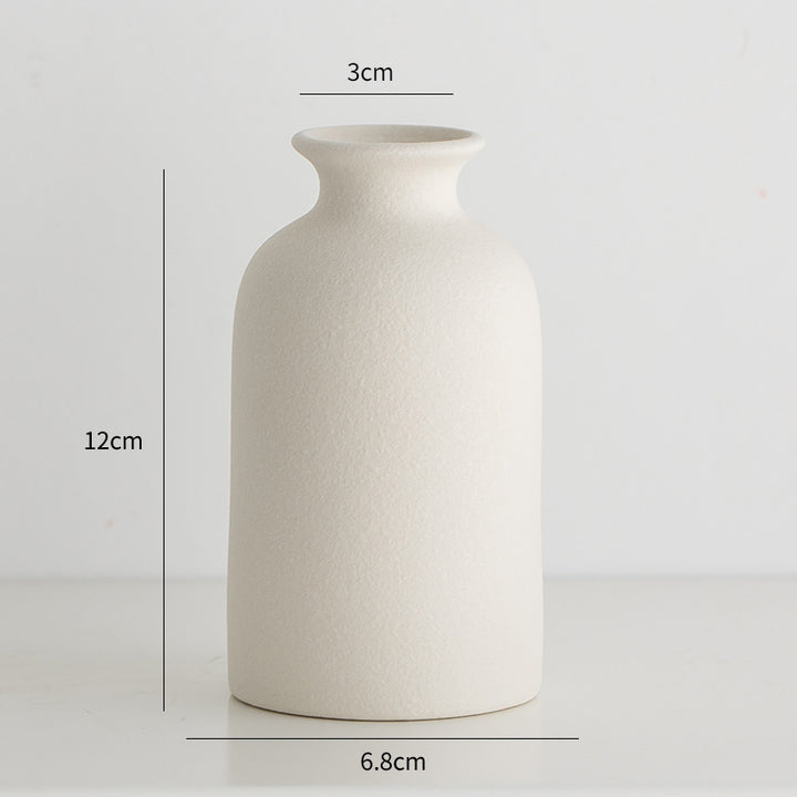 Minimalist Matte Ceramic Flower Vase Stornfeild