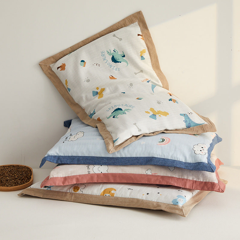 Cozy pillow with colorful rainbow motif Stornfield