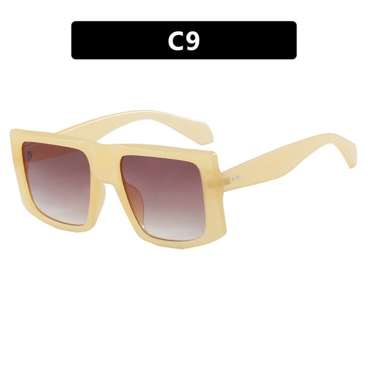 Women's square sunglasses with robust plastic frame and protective UV filter Stornfield