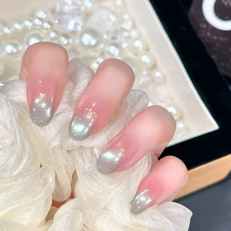 Whimsical Bunny-Themed Press-On Nail Art Set Stornfield