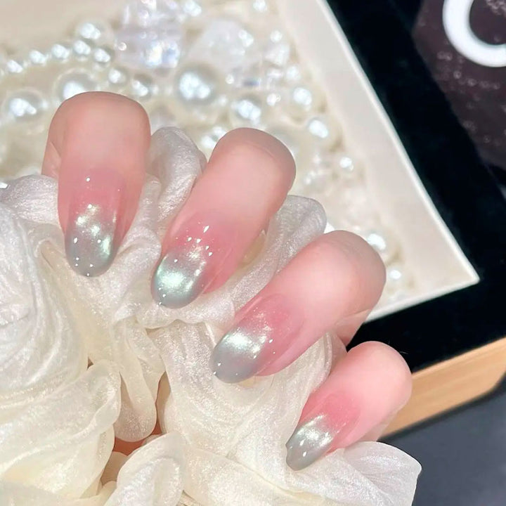 Whimsical Bunny-Themed Press-On Nail Art Set Stornfield
