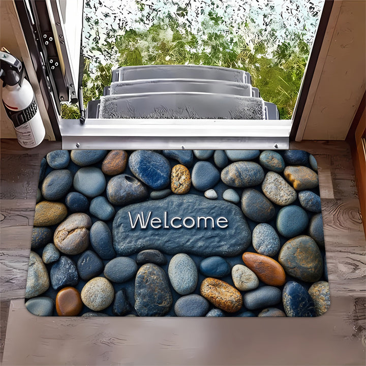 Rustic Welcome Mat