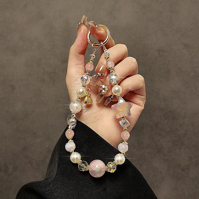Decorative Beaded Charm Keychain Stornfield 1790135679