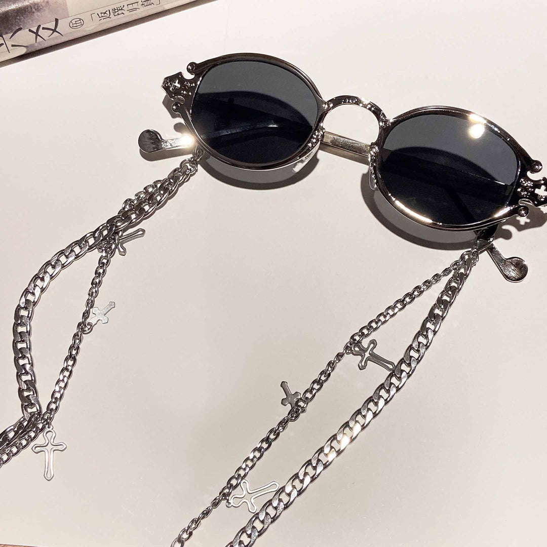 Fashionable jewelry holder chain with cross pendants Stornfield