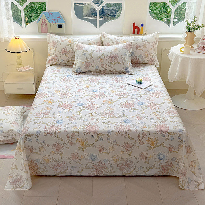 Stylish Plaid Bedspread Set