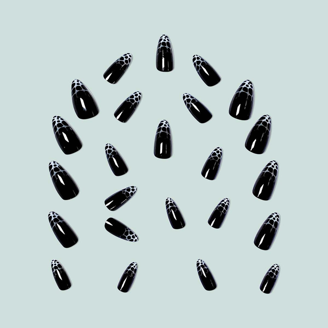 Artful stiletto nails with modern design Stornfield