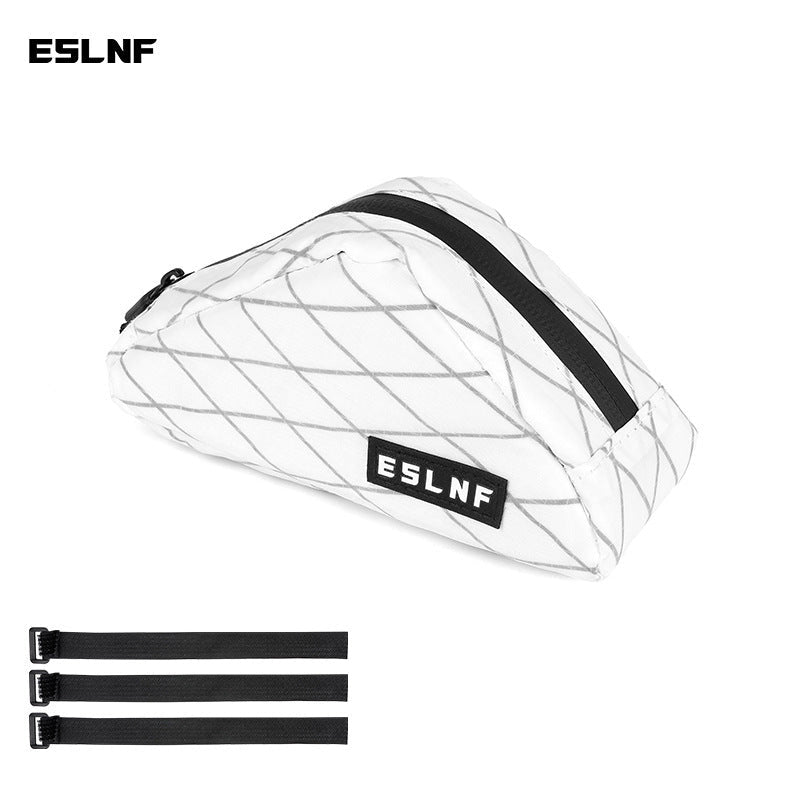 lightweight reflective triangular bicycle frame bag with waterproof zippered pocket Stornfield
