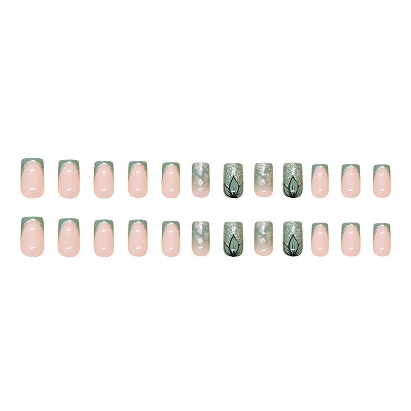 Decorative Floral Nail Art Extensions Stornfield