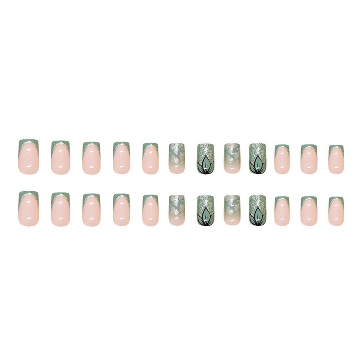 Decorative Floral Nail Art Extensions Stornfield