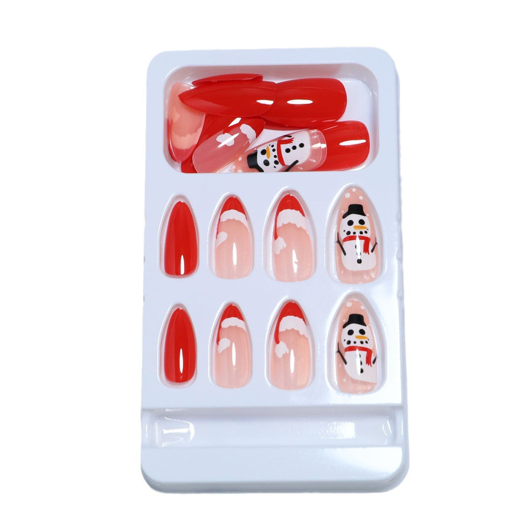 Artistic Glitter Press-On Nail Set Stornfield
