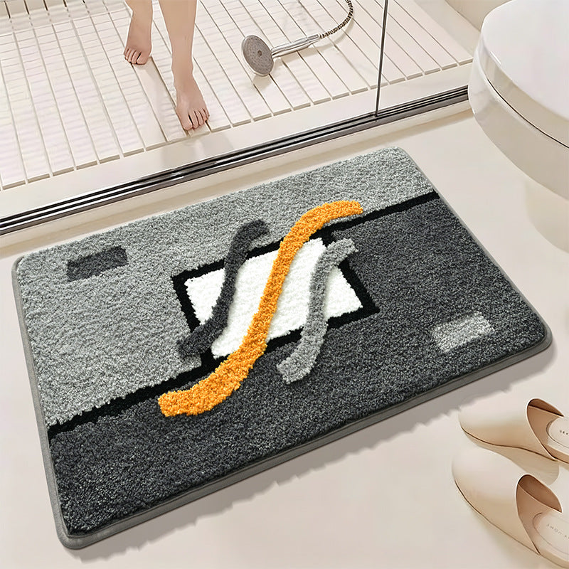 Abstract Pattern Bath Mat