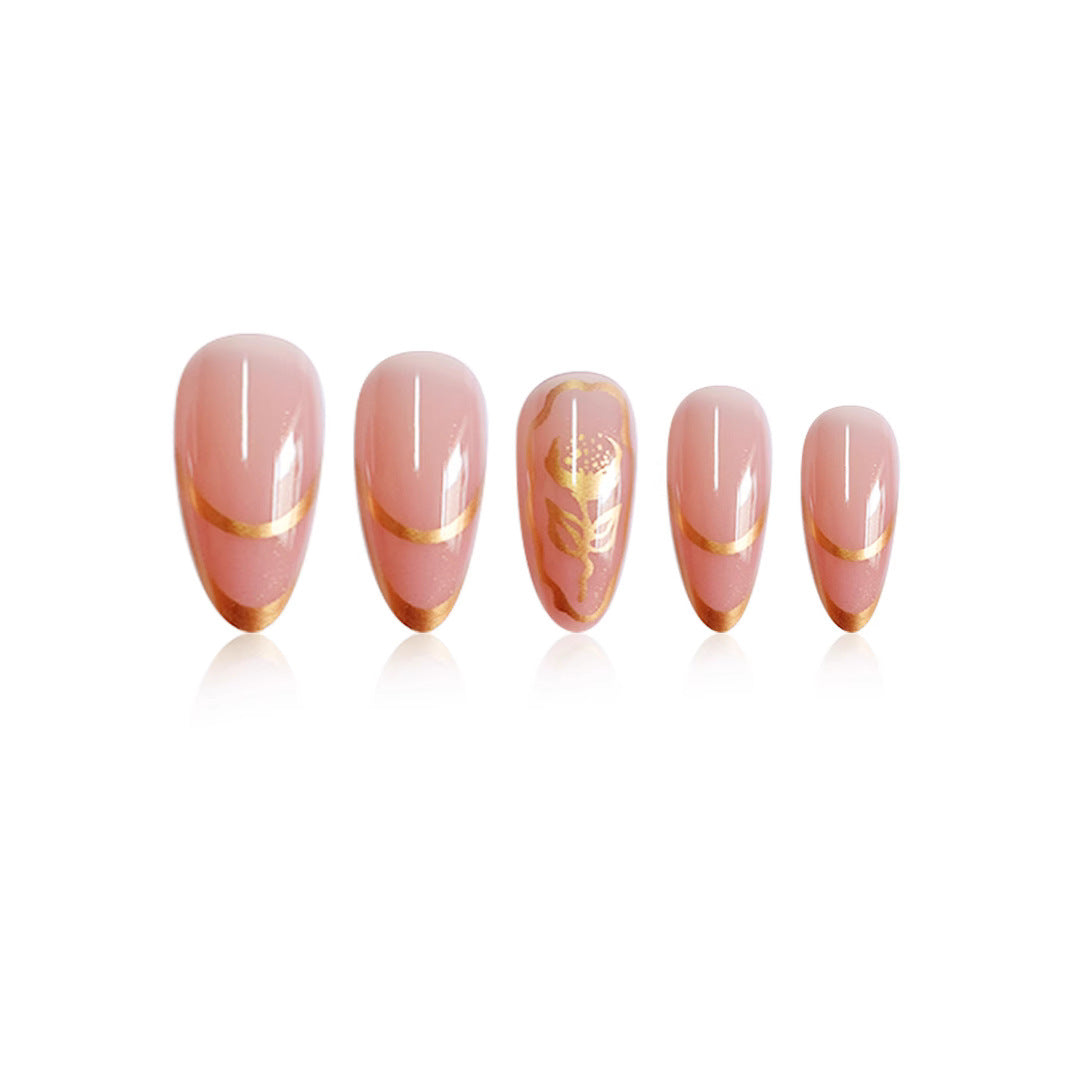 Elegant French Tip Nail Design Stornfield