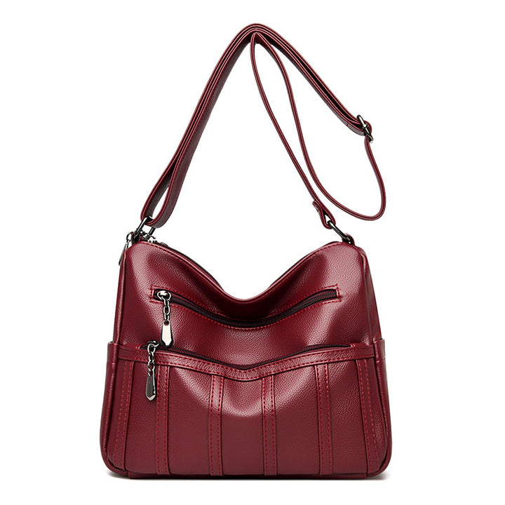 Elegant Textured Shoulder Bag Stornfield