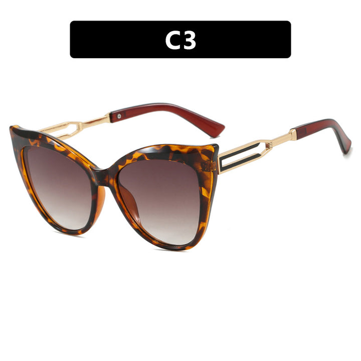 Ladies cat-eye glasses with elegant metal frame Stornfield