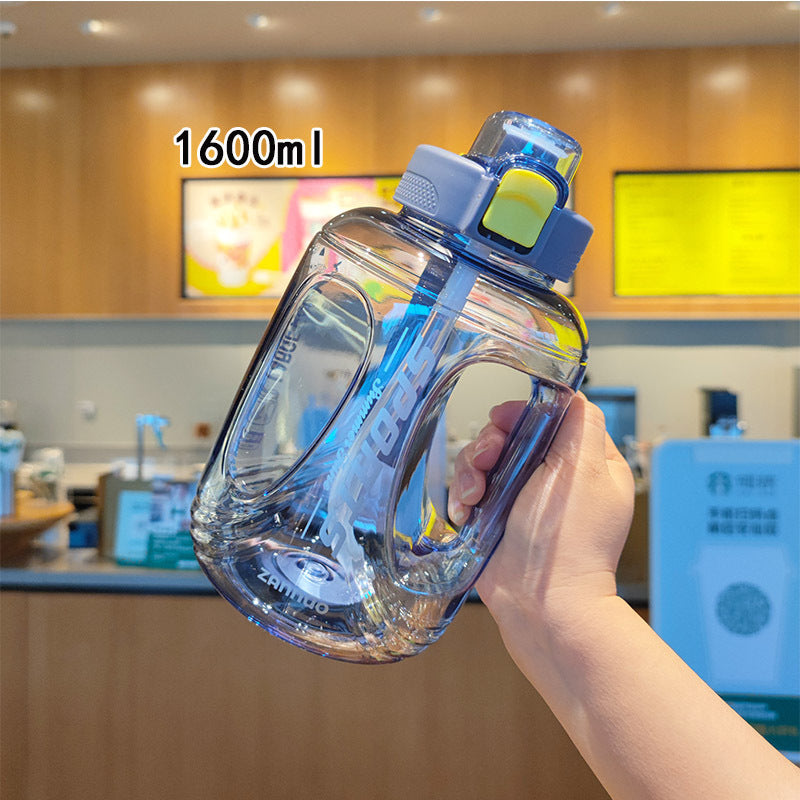 Women's large water bottle with ergonomic carrying handle Stornfield