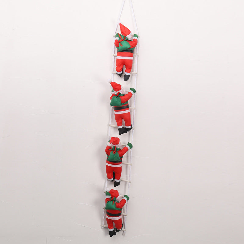 Playful Santa Claus Decoration Figure Stornfield