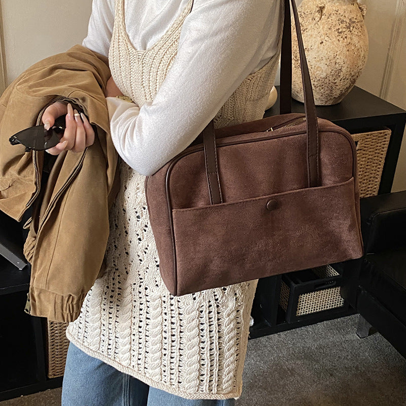 Chic Structured Handheld Tote Bag