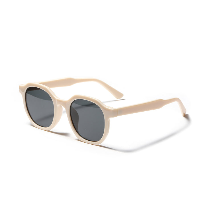 Women's stylish sunglasses with clear frame and polarized lenses Stornfield