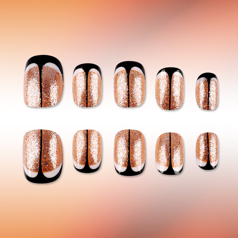 Glamorous Press-On Nail Art Set Stornfield