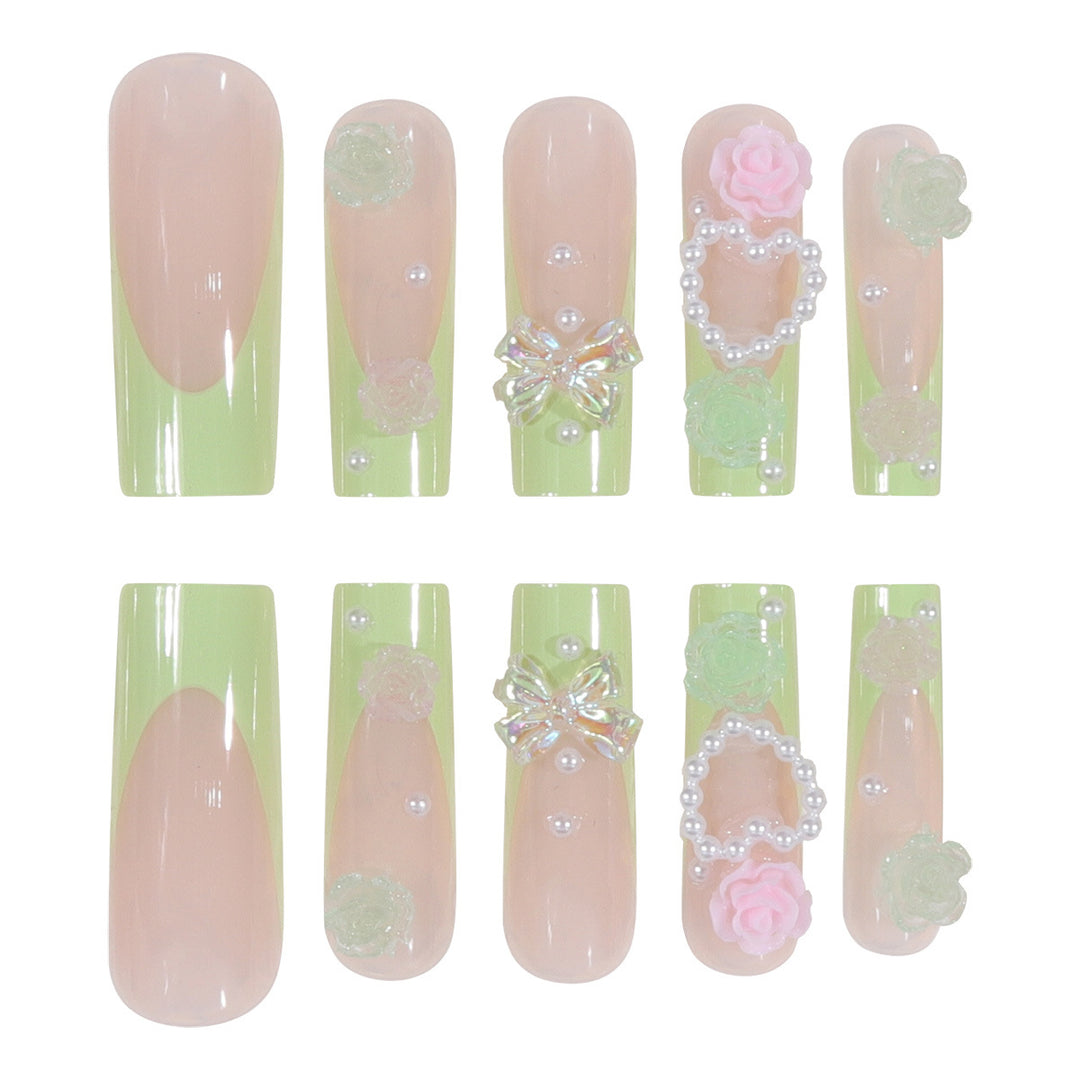Artistic Decorative Press-On Nails Stornfield