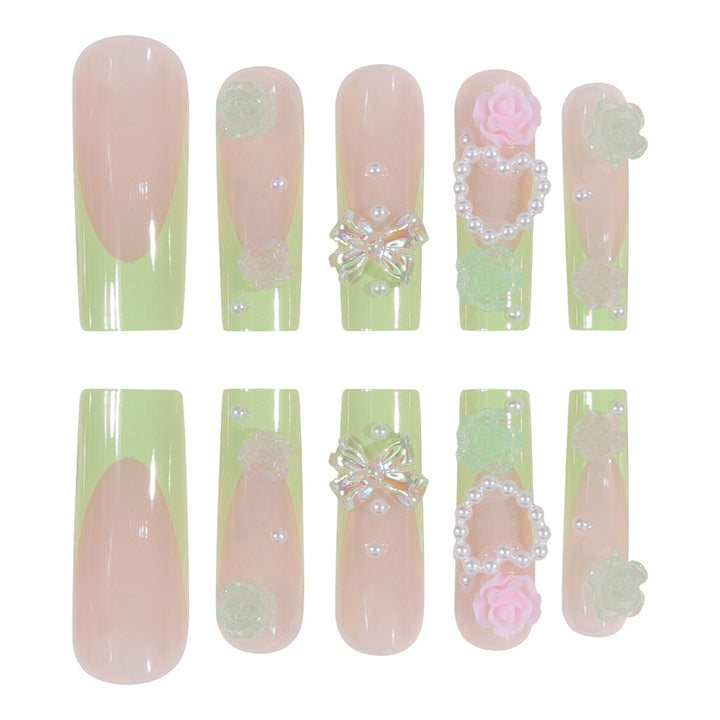 Artistic Decorative Press-On Nails Stornfield