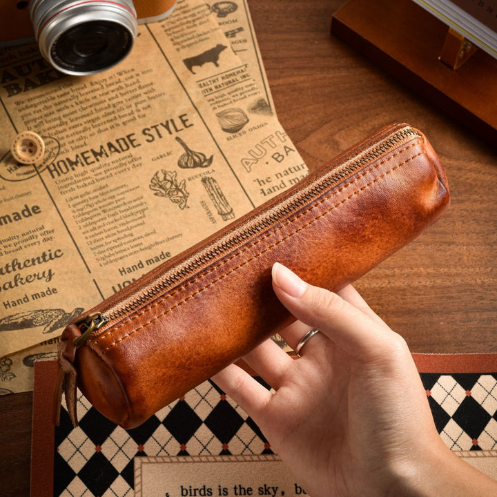 Leather Pencil Case