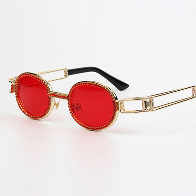 Women's feminine designer sunglasses with extravagant frame Stornfield