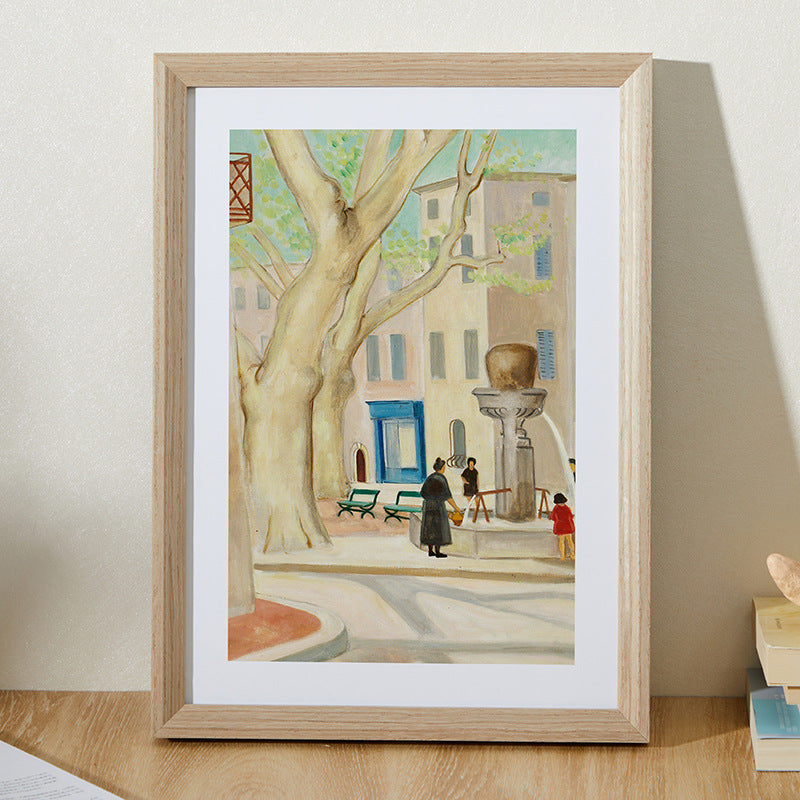 Framed Artistic Landscape Print