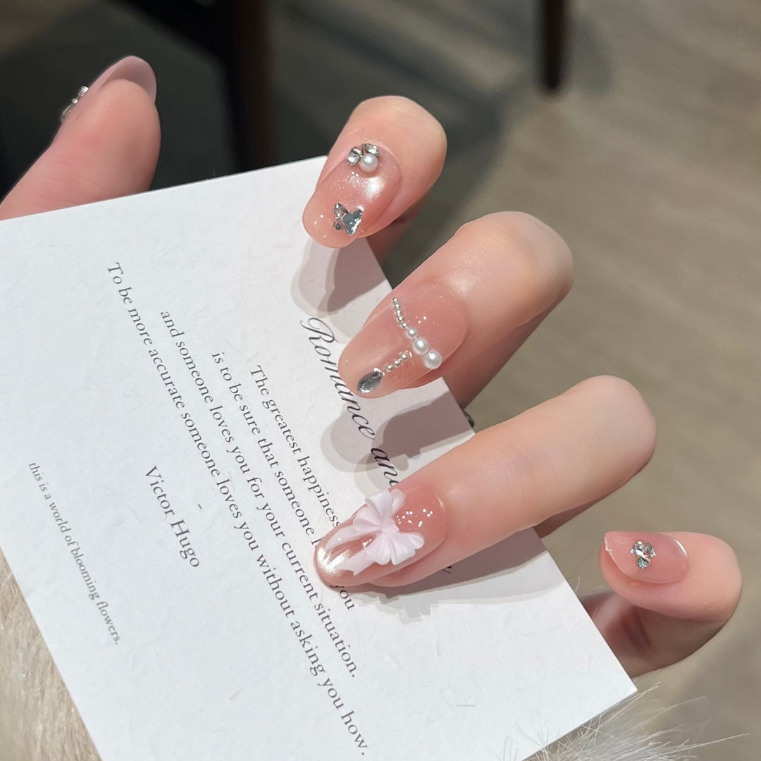 Decorative Rhinestone Nail Art Extensions Stornfield