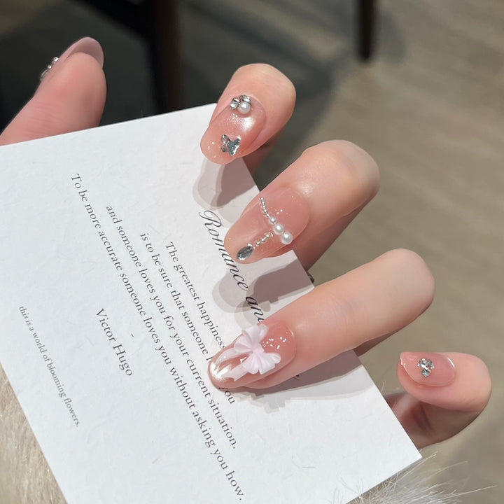 Decorative Rhinestone Nail Art Extensions Stornfield
