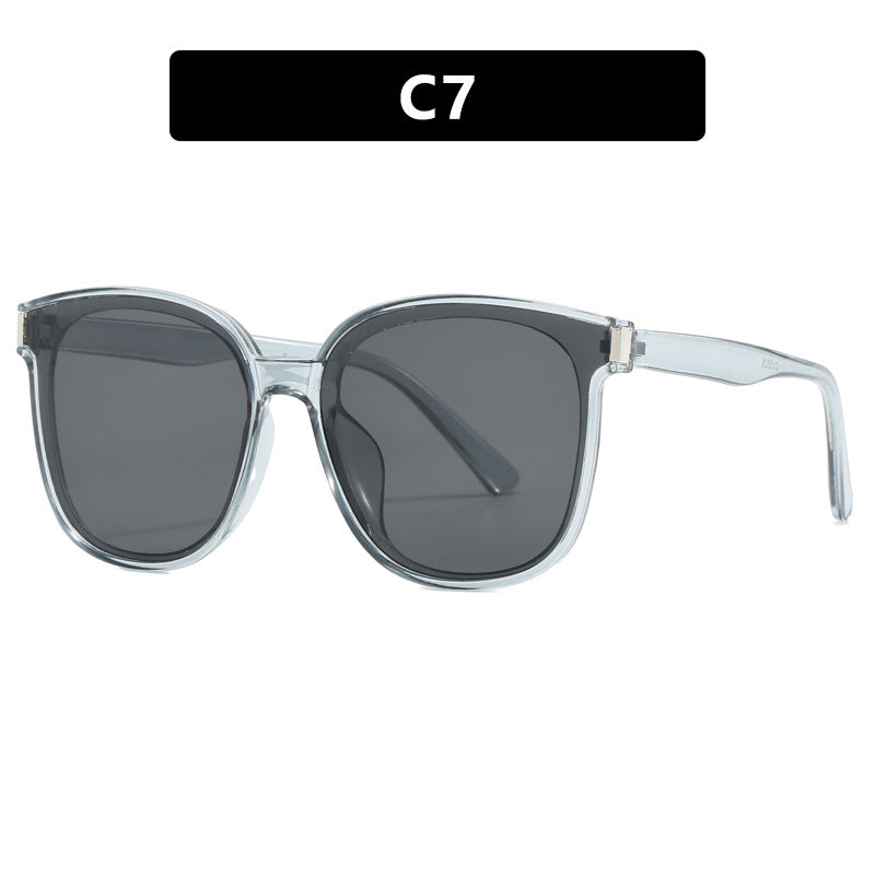 Women's stylish sunglasses with high-quality, transparent plastic frame Stornfield