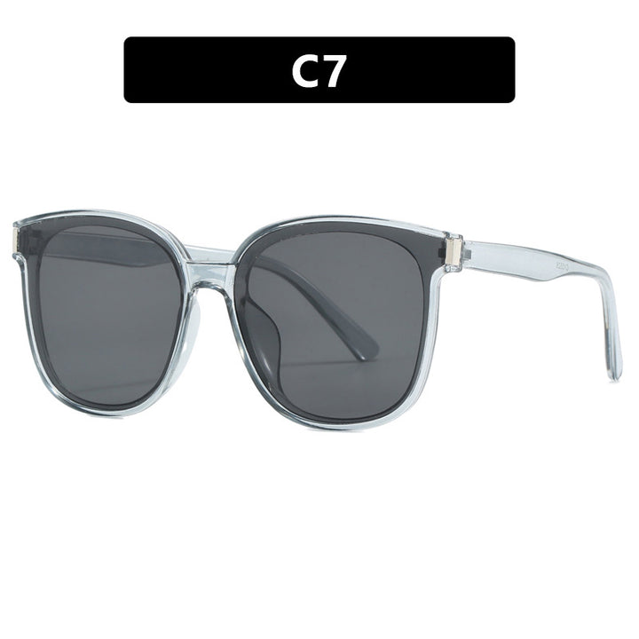 Women's stylish sunglasses with high-quality, transparent plastic frame Stornfield