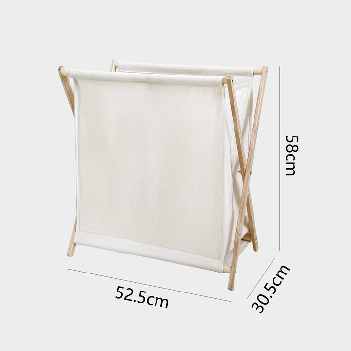 Laundry basket with practical folding mechanism Stornfield