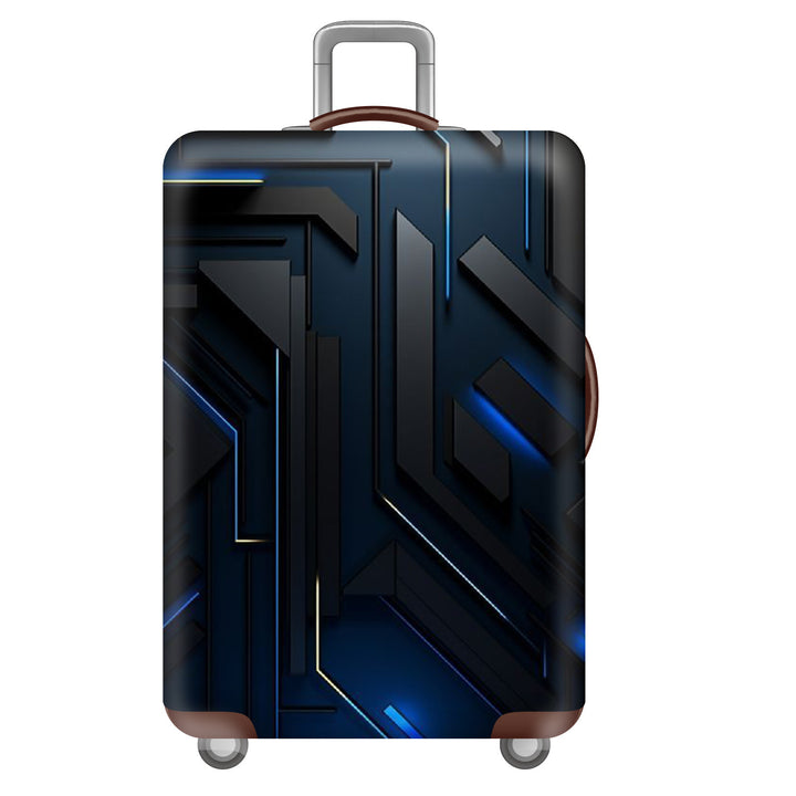 Men's hard-shell suitcase with unique skull design Stornfield