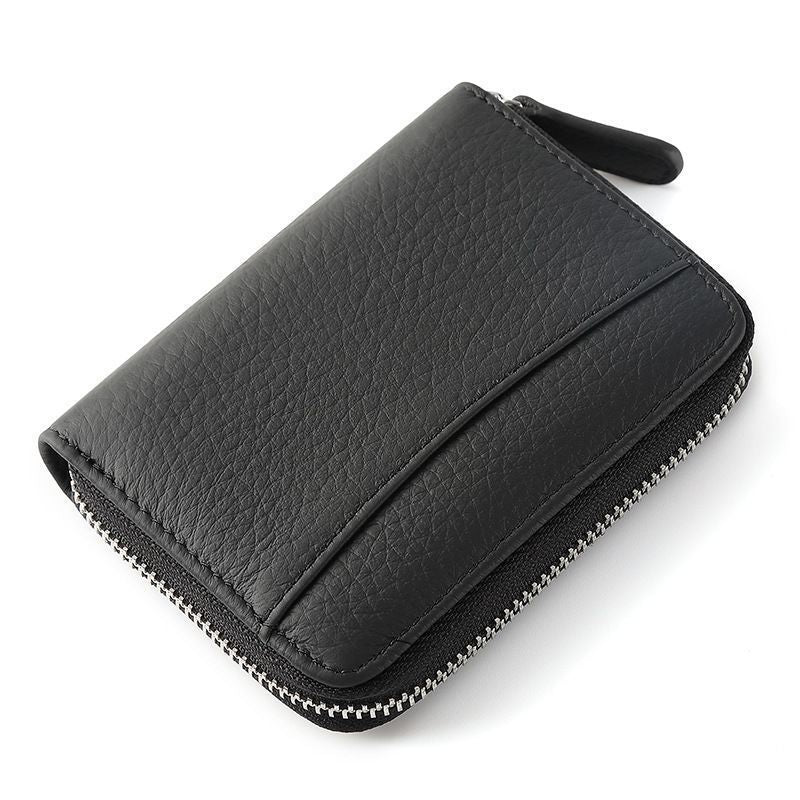 Durable Leather Zip Wallet Stornfield