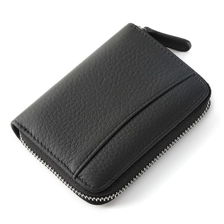 Durable Leather Zip Wallet Stornfield