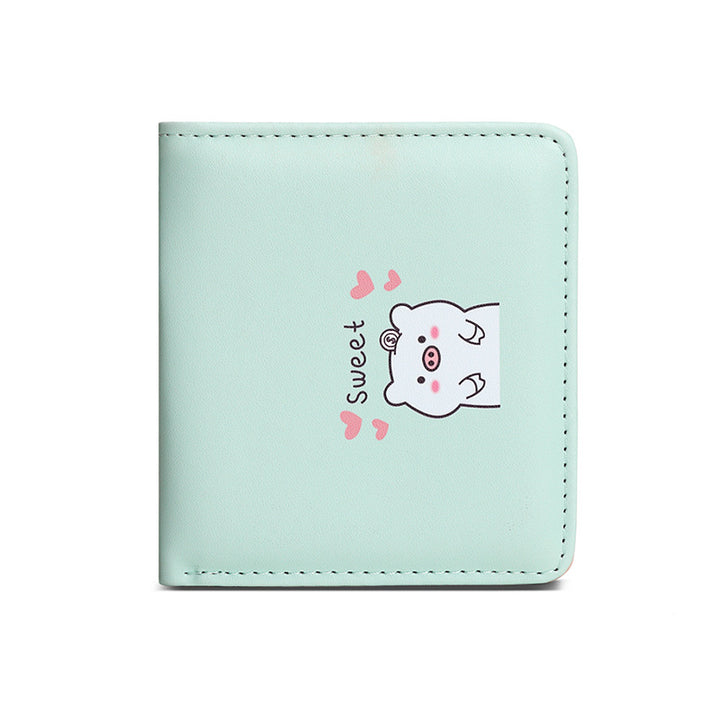 Cute Animal-Themed Card Wallet